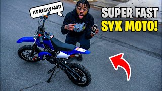 HOW FAST IS A SYX MOTO 50CC  JUSTDOITTRAY [upl. by Romito]