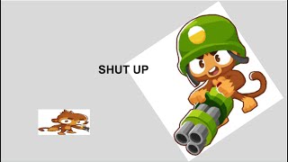 Dartling Gunner has had enough of dart monkey btd6 meme [upl. by Anelec50]