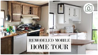 UNBELIEVABLE SINGLE WIDE MOBILE HOME RENOVATION  Before and After  Mobile Home Investing [upl. by Lacombe326]