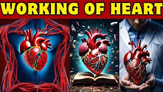 ❤️‍🔥Working and Function Of Heart❗️Class 10 Science Biology heart scienceclass10 [upl. by Nosmoht]