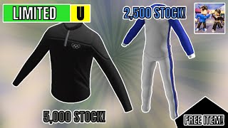 🆓 HOW TO GET VISA OLYMPICS TRACK SUIT amp MIDLAYER JACKET  OLYMPIC EDITION IN OLYMPIC WORLD ROBLOX [upl. by Airekat]