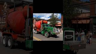 361 Brockway concrete mixer rolloff and tractor  2024 Brockway truck show memes dieselengine [upl. by Leunas]