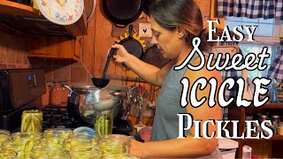 Simple Old Fashioned 14 Day Pickle Recipe  Farm to Table Food Preservation  July 2024 [upl. by Nylia]