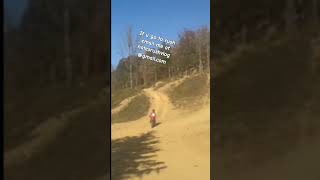 Dirt bike hill in first gear [upl. by Doscher509]