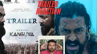 kanguva Trailer Reaction Video suriya Boby deol Malayalam movie reaction [upl. by Rett]