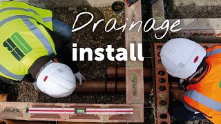 How to install an Underground Drainage System  OHOB Training Academy [upl. by Ioab]