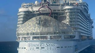 WONDER OF THE SEAS JUNIOR SUITE 9630 ROOM TOUR [upl. by Llirrem807]