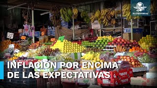 Crece inflación en México y acelera su marcha a 561 [upl. by Fabrianna]