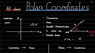 Polar Coordinates ALevel Maths Edexcel IAL FP2 Chapter 8 Further Pure Mathematics 2 F2 [upl. by Kirstyn]