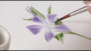 Painting a Spring Bouquet  Part 1 ⎮ Billy Showell ⎮Watercolour Beautiful [upl. by Aloel]