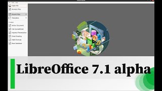 LibreOffice 71  A quick view [upl. by Jenette633]