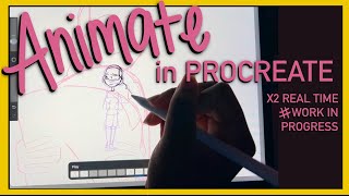 ANIMATE IN PROCREATE COMPLETE iPAD ANIMATION GUIDE REVEALED [upl. by Suu]