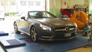 Mercedes SL 350 BLUEFFICIENCY Edition 1 Dyno Test Raw Footage [upl. by Nayt632]