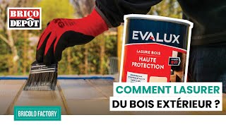 Comment lasurer du bois extérieur [upl. by Nivlen18]