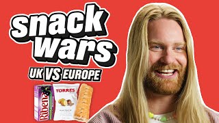 Eurovision’s Sam Ryder Amazed By European Snacks  Snack Wars  LADbible [upl. by Coralyn548]