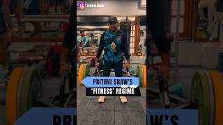 Prithvi Shaws Intense Gym and Training Session After Fitness Issues  prithvishaw ytshorts [upl. by Ruthann]