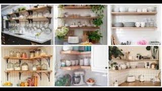 ➕ 60 REPISAS DE MADERA PARA COCINA🌺🌸😱 [upl. by Qirat]