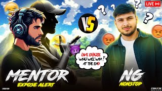 MENTORx vs NONSTOP Live Expose  Who will win  NonstopGaming [upl. by Resarf]