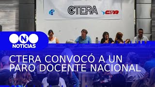 CTERA convocó a un PARO DOCENTE NACIONAL y PELIGRA el inicio de CLASES  Telefe Noticias [upl. by Eniruam750]