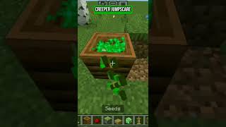 Cool Creeper Jumpscare in Minecraft shorts trending fyp [upl. by Madea]