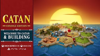 CATAN  Console Edition  How to play  Part 1  Introduction amp Building [upl. by Demmahom]