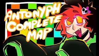 Antonymph  COMPLETE MAP [upl. by Assiram]