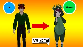 Convierte tu AVATA de PC a QUEST Facil y Rapido  VRChat [upl. by Erna]