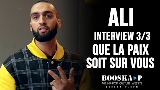 Ali  « Booba est mon frère mais le côté lunatique schizo cest fini » Interview 33 [upl. by Ennaylime662]