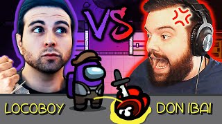 IBAI vs VEGETTA en AMONG US [upl. by Ahsiram]