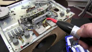 How to Degauss and how to DC erase tapes Reel to Reel [upl. by Ahsirt]