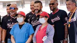 A Special Visit Nationals Coaches Head to the DC VA Medical Center [upl. by Evers165]