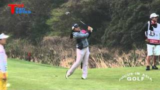 포커스인아시아 KLPGA KANG MIN JOO강민주 GOLF SWING 2011 [upl. by Nanaek116]