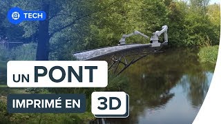 Construction d’un pont imprimé en 3D à Amsterdam  Futura [upl. by Elleon]