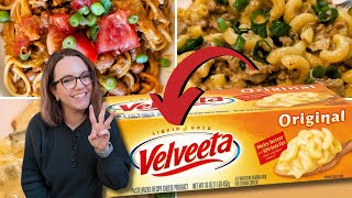 What to make withVELVEETA 3 EASY recipes [upl. by Enomyar]