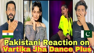 Vartika Jha Dance  PAKISTAN REACTION PakistaniReaction VartikaJha reels instagram [upl. by Nara]