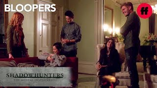 Shadowhunters Season 2 Bloopers  Cast Can’t Stop Laughing  Freeform [upl. by Hak469]