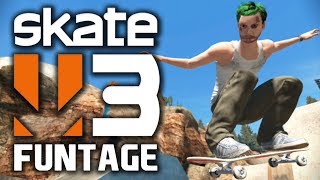 Skate 3 Funtage  Skate 3 Funny Moments [upl. by Rialc]