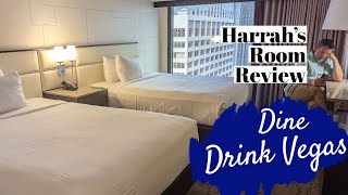 Harrahs Las Vegas room review When quotjust finequot is good enough [upl. by Eelnodnarb46]