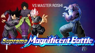 AGL SSJ BROLY TEAM VS MASTER ROSHI SUPREME MAGNIFICENT BATTLE DBZ Dokkan Battle [upl. by Loginov]