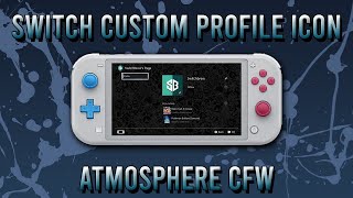 Nintendo Switch How To Set Custom Profile Icon CFW [upl. by Islean]