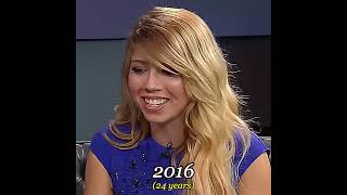 Jennette McCurdy through the years evolutionchallenge jennettemccurdy icarly [upl. by Aig]