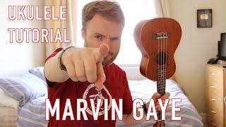 Marvin Gaye  Charlie Puth amp Meghan Trainor Ukulele Tutorial [upl. by Methuselah]