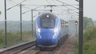 Lumo Class 803 passes Acklington 13524 [upl. by Bledsoe]