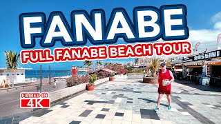 TENERIFE  A full tour of Fanabe Beach in Costa Adeje Tenerife [upl. by Orton]