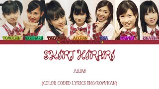 AKB48  Skirt Hirari スカート、ひらり KanRomEng Color Coded Lyrics [upl. by Joana]