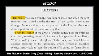 Part 1  The Picture of Dorian Gray  British Audiobook  IPA International Phonetic Alphabet Accent [upl. by Troyes]