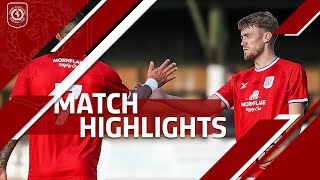 2425 PRESEASON HIGHLIGHTS  Stafford Rangers 14 Crewe Alex [upl. by Nobe]