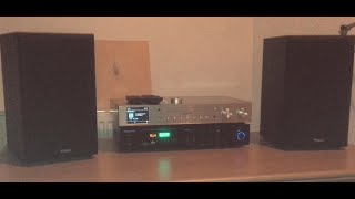 CDPlayer TechniSat DIGITRADIO 143 CD  Sunbuck AV628BT Amplifier Sound test [upl. by Zeb661]