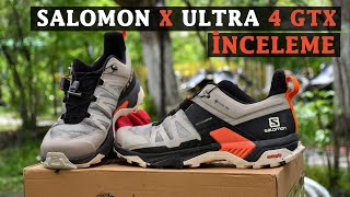 Salomon X Ultra 4 GTX inceleme [upl. by Wittie]