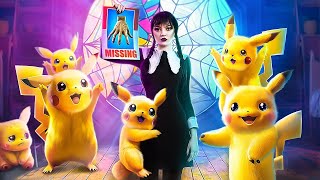 Wednesday Addams Chestia lipsește Pokemon în viața reală [upl. by Chobot]